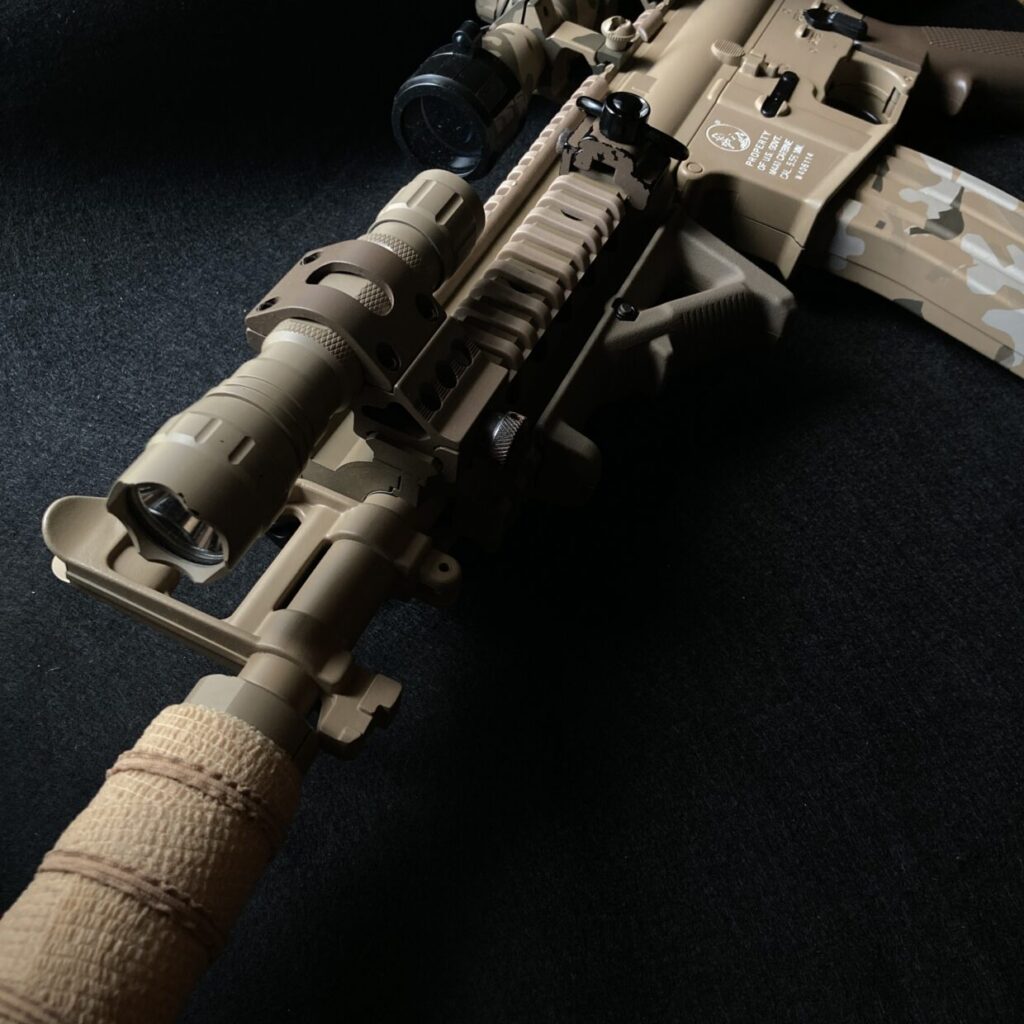M4 CQBQ Desert Painted